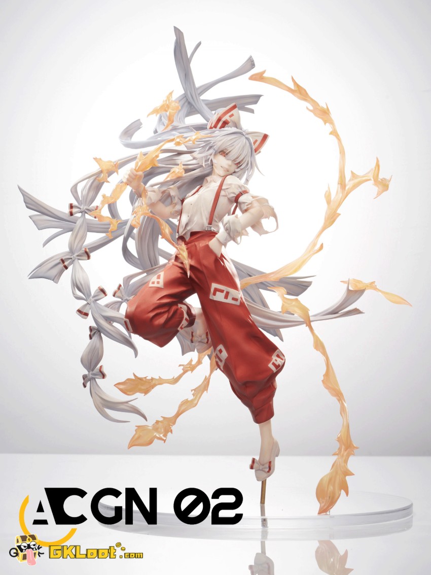 ACGN 02 Studio 1/7 Fujiwara no Mokou Touhou Project Statue - View 4 ACGN 02 Studio 1/7 Fujiwara no Mokou Touhou Project Statue - View 4