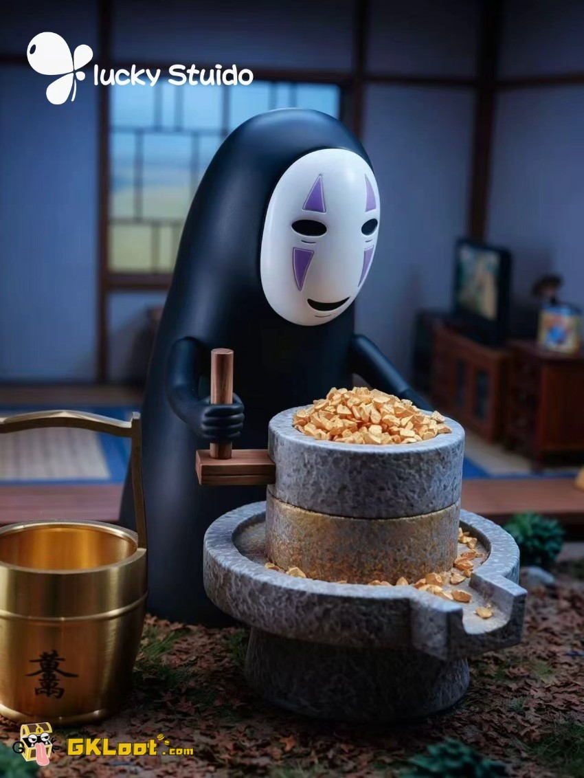 Lucky Studio Spirited Away No Face Man Statue - View 2 Lucky Studio Spirited Away No Face Man Statue - View 2