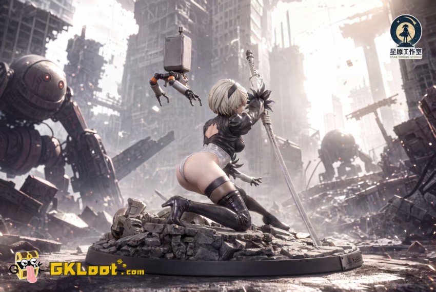 Star Origin Studio NieR:Automata YoRHa No. 2 Type B Statue - View 4 Star Origin Studio NieR:Automata YoRHa No. 2 Type B Statue - View 4