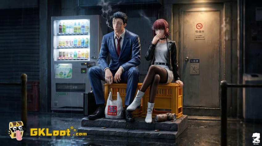 BB Girl Studio 1/6 Smoking Behind the Supermarket with You Sasaki & Yamada Statue - View 10 BB Girl Studio 1/6 Smoking Behind the Supermarket with You Sasaki & Yamada Statue - View 10