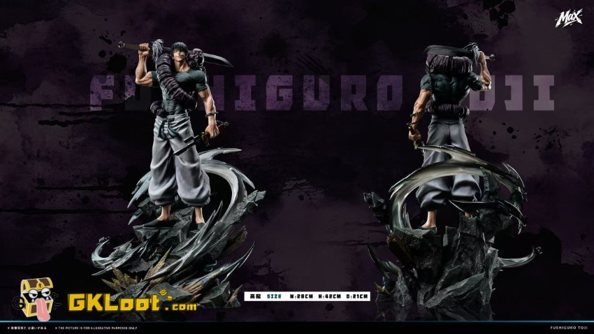 Max Studio 1/6 Jujutsu Kaisen Toji Fushiguro Statue - View 7 Max Studio 1/6 Jujutsu Kaisen Toji Fushiguro Statue - View 7