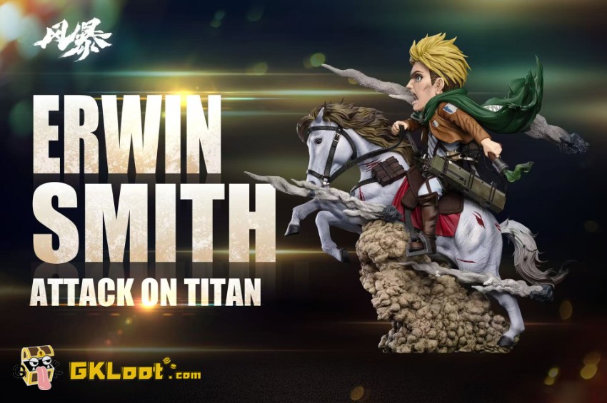 FengBao Studio Attack On Titan Erwin Smith Statue - View 2 FengBao Studio Attack On Titan Erwin Smith Statue - View 2