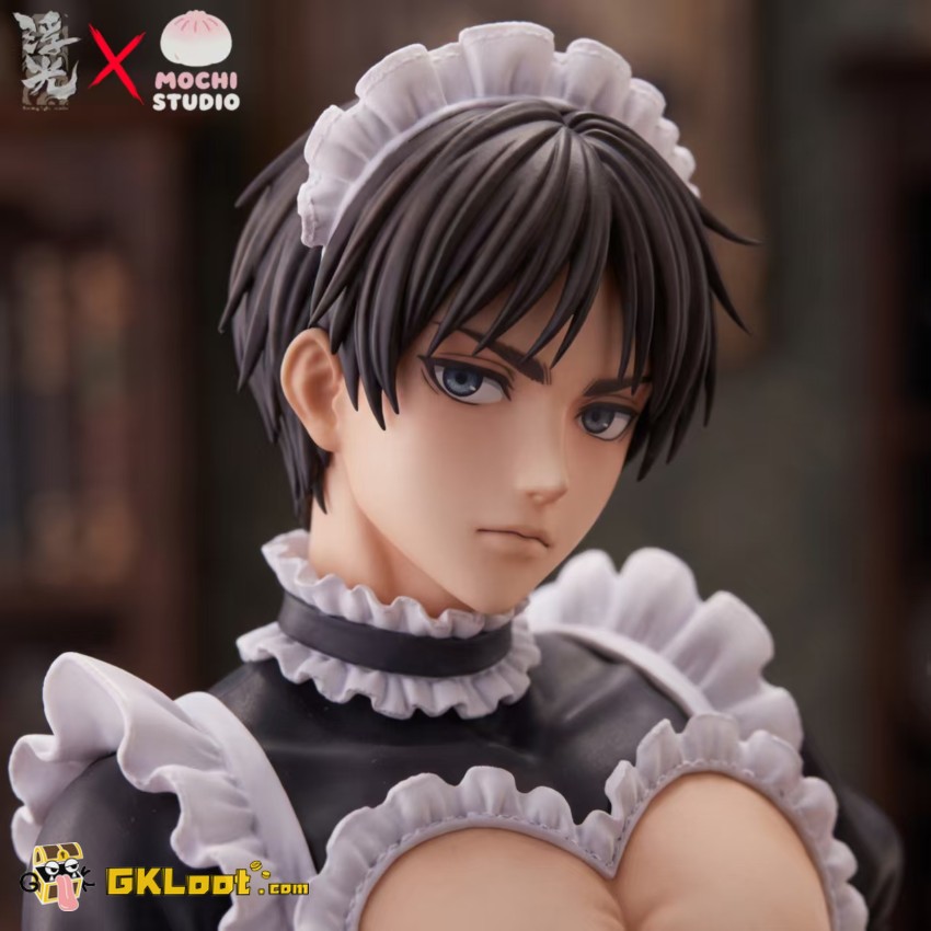 MOCHI Studio Attack on Titan Levi Ackerman & Eren Jaeger Statue - View 6 MOCHI Studio Attack on Titan Levi Ackerman & Eren Jaeger Statue - View 6