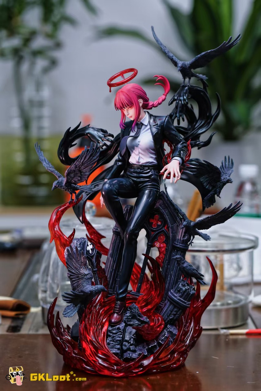 Li Yue Studio 1/6 Chainsaw Man Makima Statue - View 6 Li Yue Studio 1/6 Chainsaw Man Makima Statue - View 6