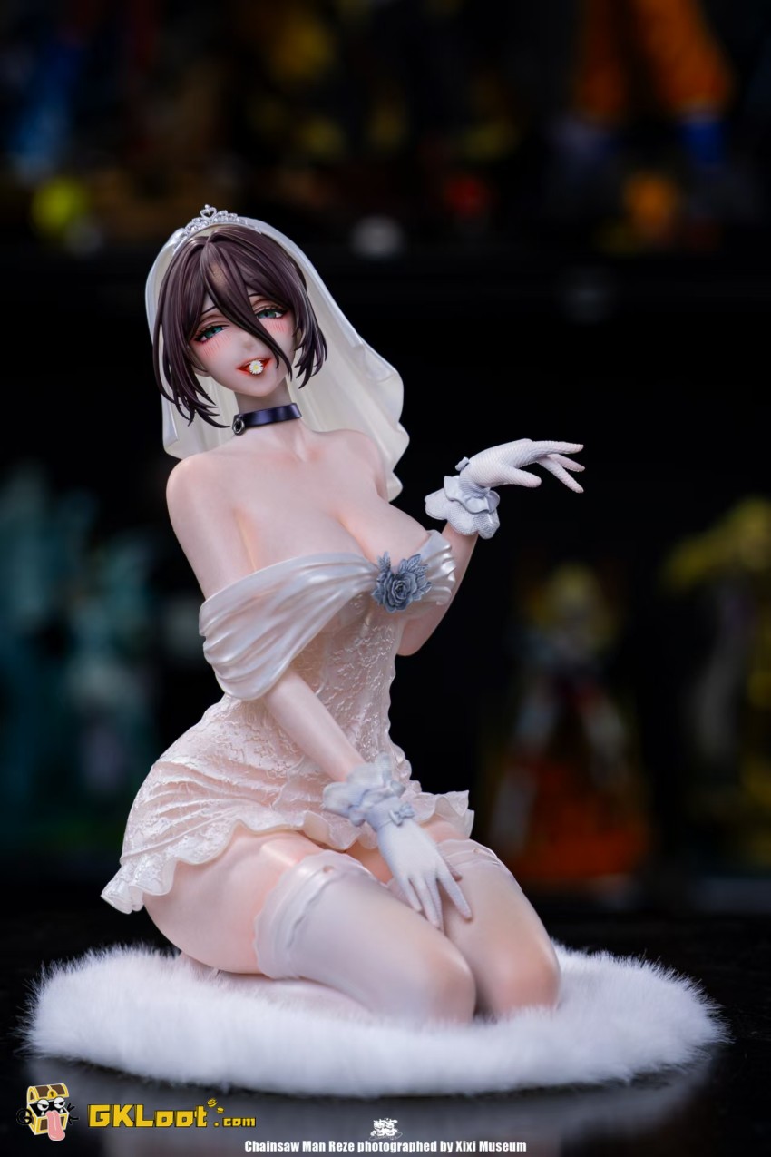 Saixy & AZ Studio 1/4 Chainsaw Man Reze Statue - View 4 Saixy & AZ Studio 1/4 Chainsaw Man Reze Statue - View 4