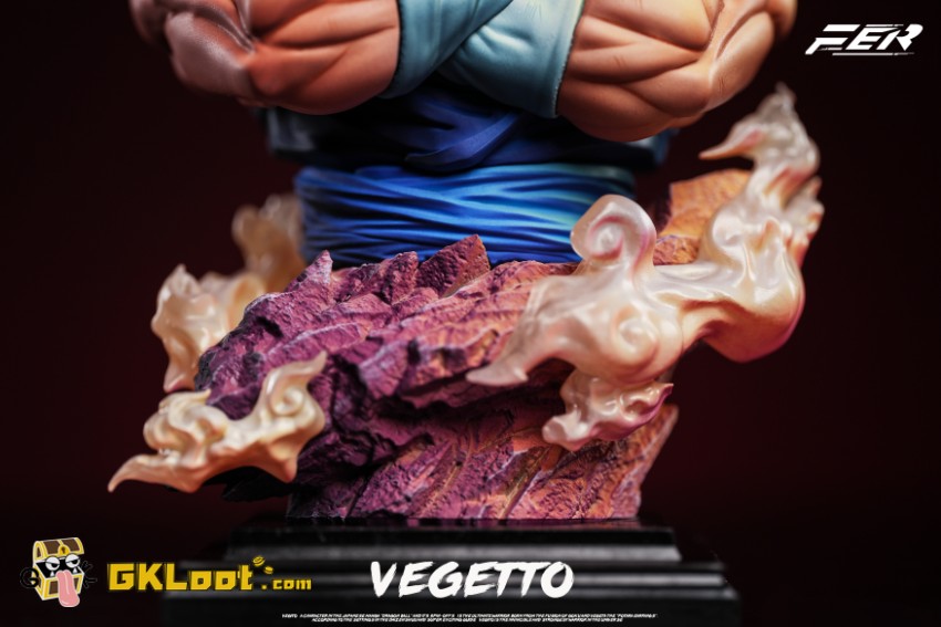 FER Studio Dragon Ball Vegetto Statue - View 7 FER Studio Dragon Ball Vegetto Statue - View 7