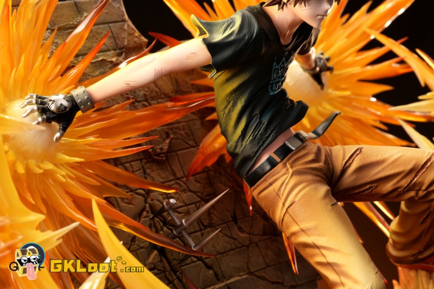 ILL Studio Katekyo Hitman Reborn Tsunayoshi Sawada Statue w/ LED - View 8 ILL Studio Katekyo Hitman Reborn Tsunayoshi Sawada Statue w/ LED - View 8