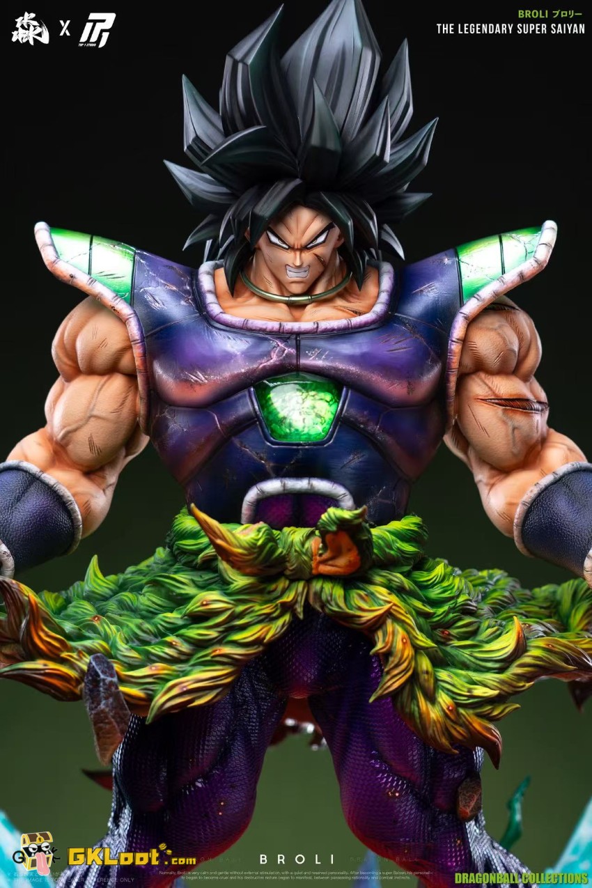 Miao & TOP1 Studio Dragon Ball Broly Statue - View 9 Miao & TOP1 Studio Dragon Ball Broly Statue - View 9