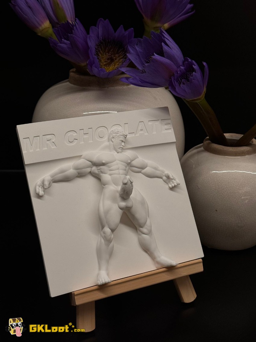 Choc Studio Original NO.2 Mr. Chocolate Statue - View 7 Choc Studio Original NO.2 Mr. Chocolate Statue - View 7