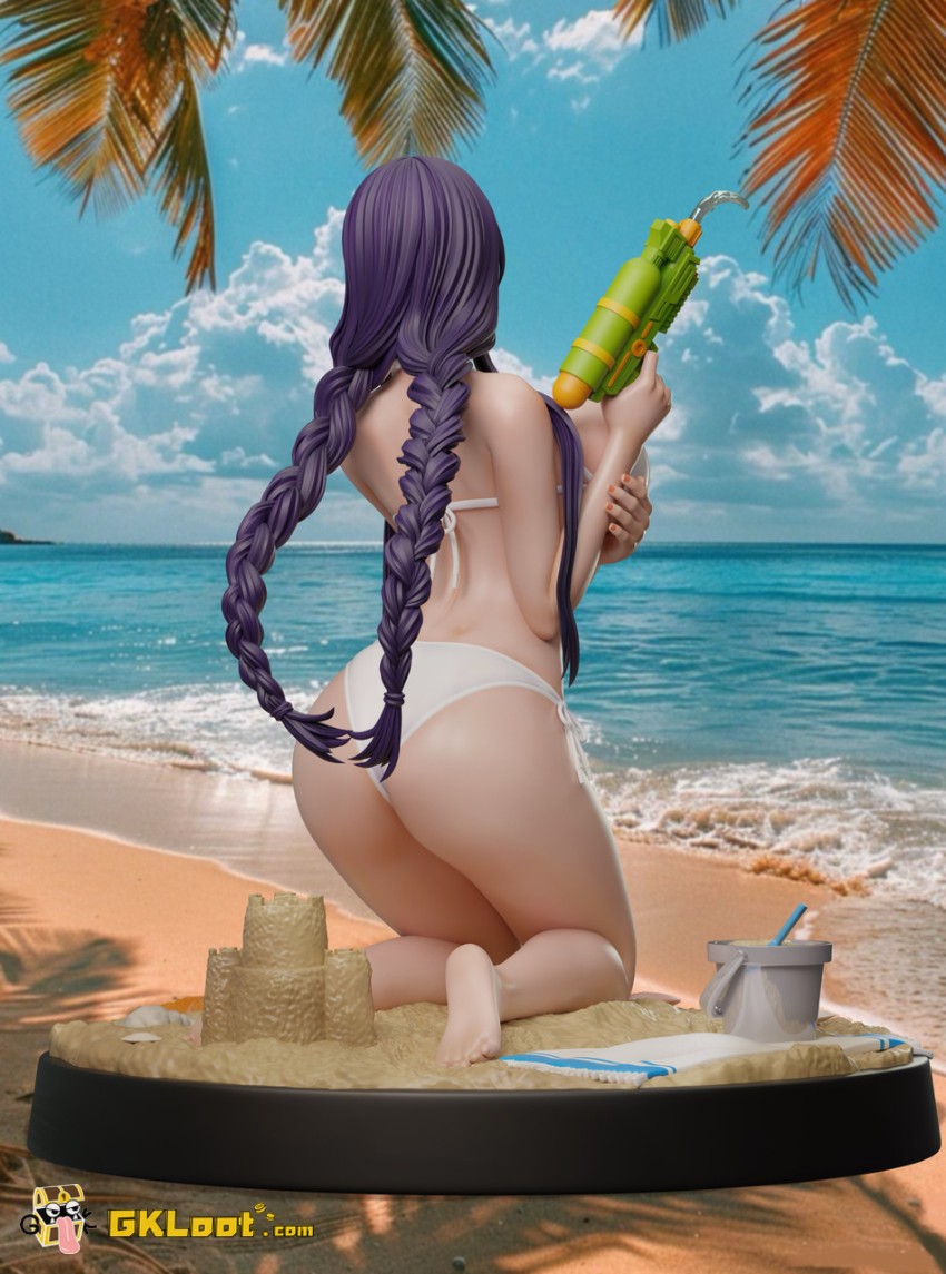 Zi Ye Studio 1/7 Highschool of the Dead Saeko Busujima Statue - View 2 Zi Ye Studio 1/7 Highschool of the Dead Saeko Busujima Statue - View 2
