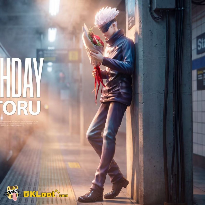 Go Figure Studio 1/6 Jujutsu Kaisen Satoru Gojo Statue - View 1 Go Figure Studio 1/6 Jujutsu Kaisen Satoru Gojo Statue - View 1