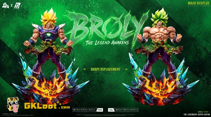 Miao & TOP1 Studio Dragon Ball Broly Statue - View 8 Miao & TOP1 Studio Dragon Ball Broly Statue - View 8
