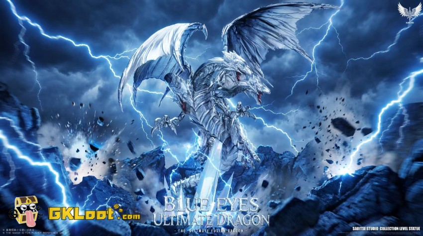 Saoirse Studio Yu-Gi-Oh! Blue-Eyes Ultimate Dragon Statue - View 2 Saoirse Studio Yu-Gi-Oh! Blue-Eyes Ultimate Dragon Statue - View 2