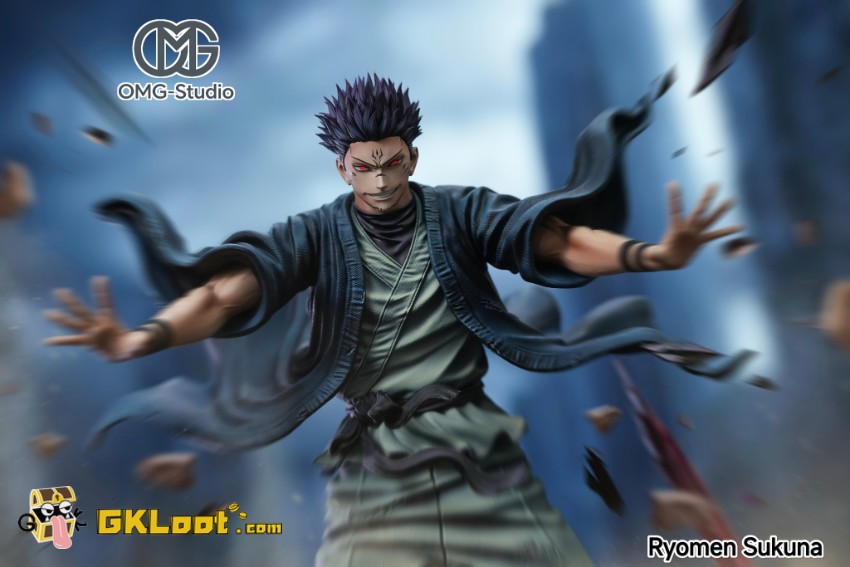 OMG Studio 1/6 Jujutsu Kaisen Ryomen Sukuna Statue - View 5 OMG Studio 1/6 Jujutsu Kaisen Ryomen Sukuna Statue - View 5