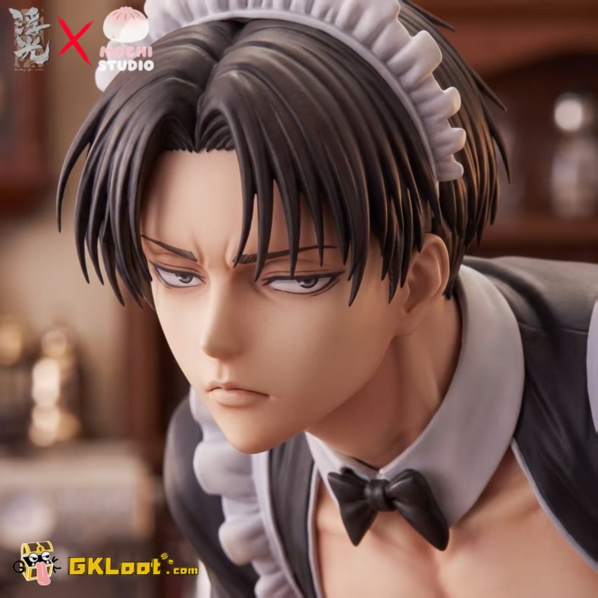 MOCHI Studio Attack on Titan Levi Ackerman & Eren Jaeger Statue - View 10 MOCHI Studio Attack on Titan Levi Ackerman & Eren Jaeger Statue - View 10