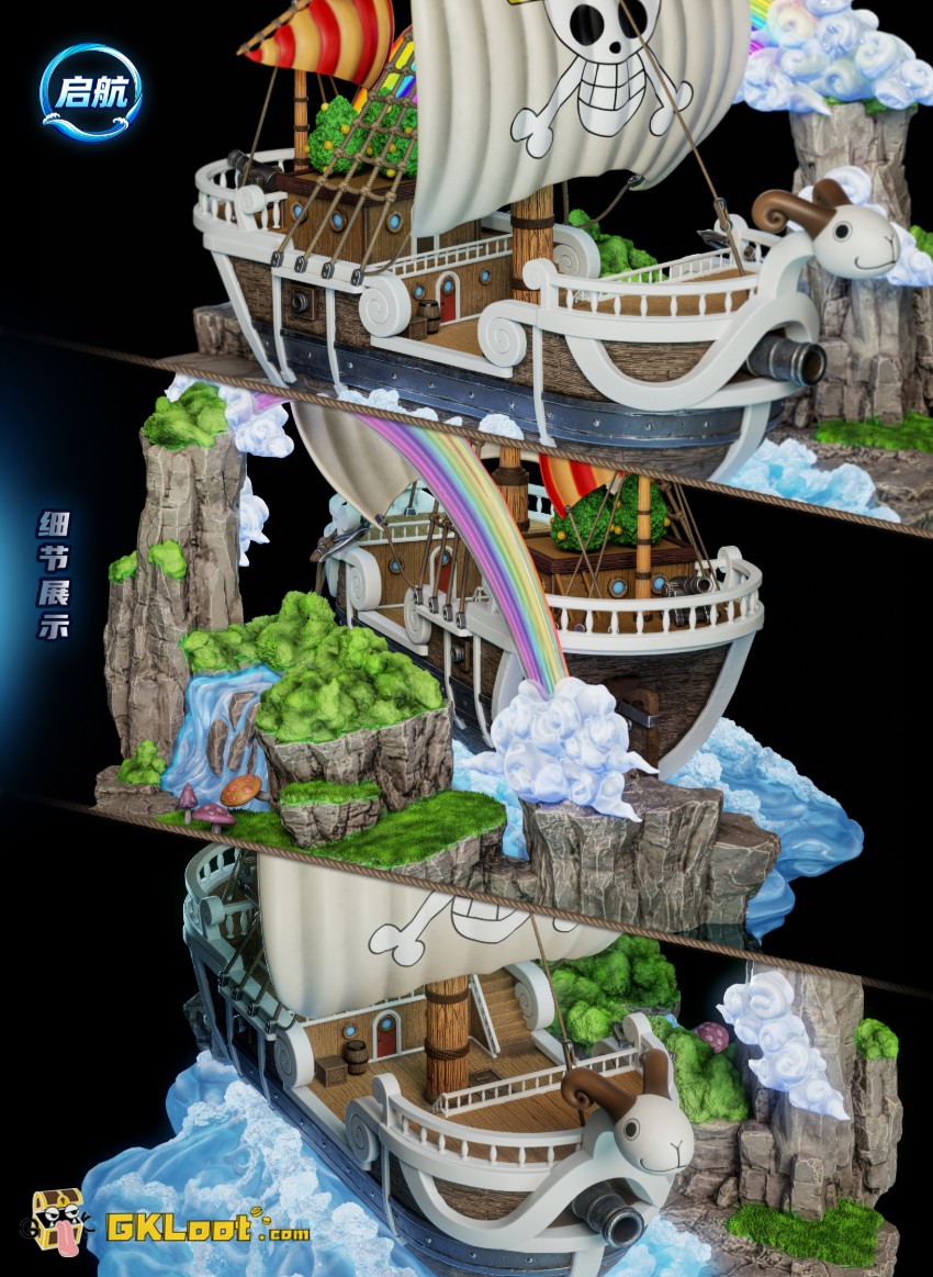 Qi Hang Studio One Piece Going Merry Statue - View 2 Qi Hang Studio One Piece Going Merry Statue - View 2