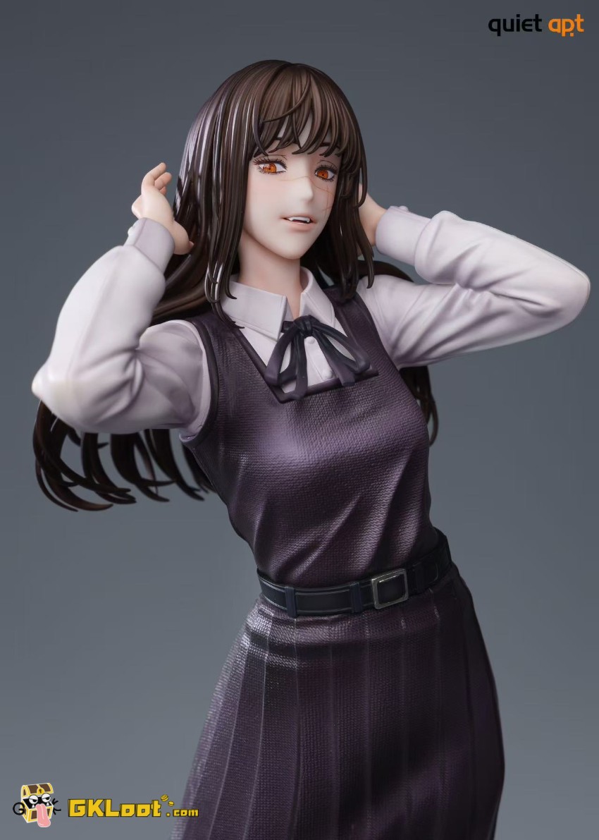QuietArt Studio 1/6 Chainsaw Man Mitaka Asa & Yoru Statue - View 5 QuietArt Studio 1/6 Chainsaw Man Mitaka Asa & Yoru Statue - View 5