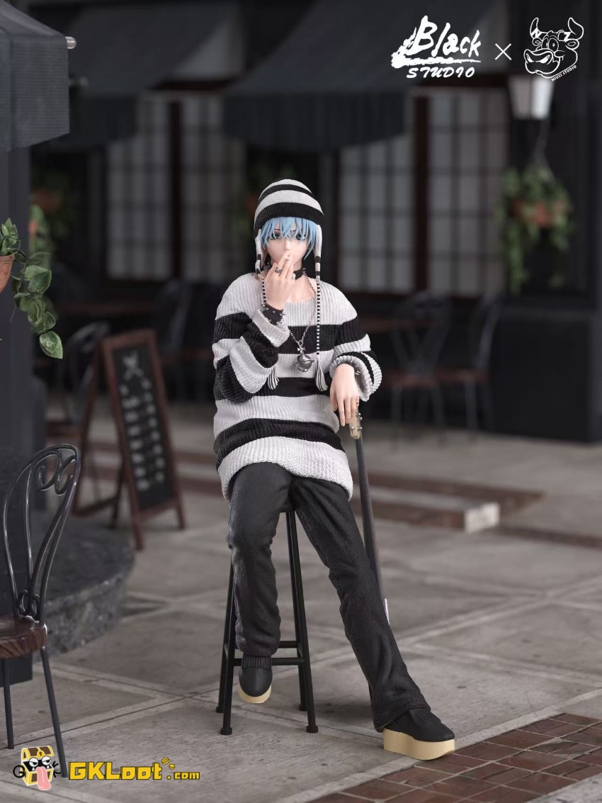 Black & Niuzi Studio 1/6 NANA Okazaki Shinichi Statue - View 7 Black & Niuzi Studio 1/6 NANA Okazaki Shinichi Statue - View 7