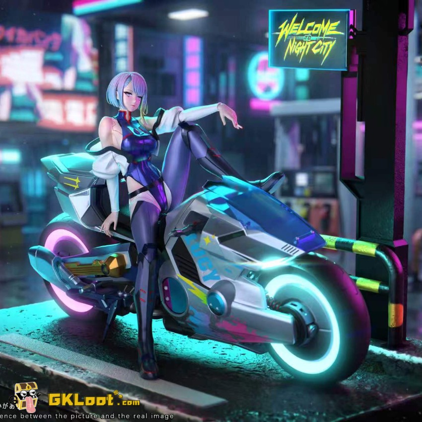 HANI Studio 1/6 Cyberpunk: Edgerunners Lucyna Kushinada Statue - View 1 HANI Studio 1/6 Cyberpunk: Edgerunners Lucyna Kushinada Statue - View 1