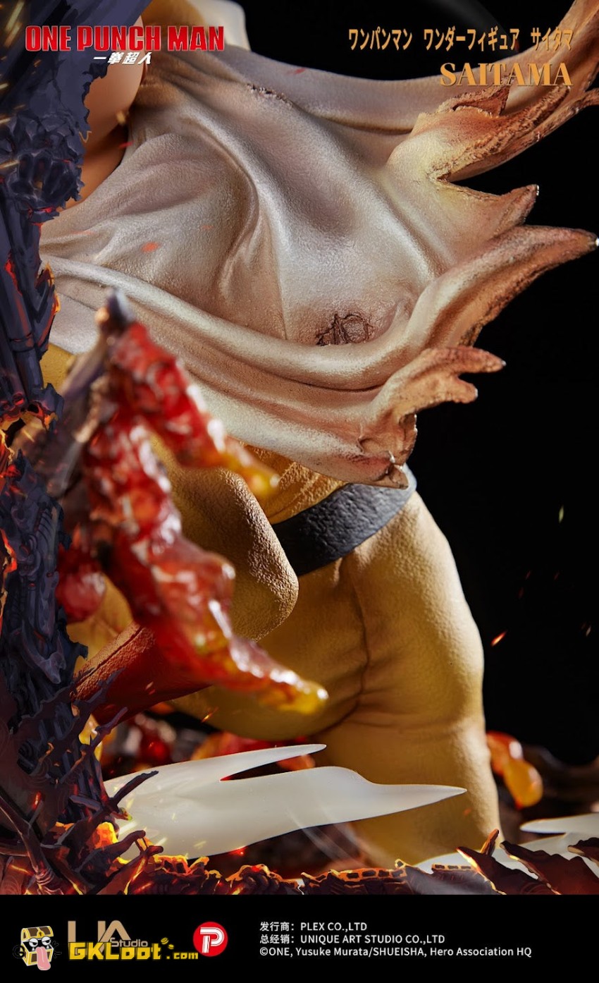 Unique Art Studio 1/6 One Punch Man Licensed Saitama Statue - View 11 Unique Art Studio 1/6 One Punch Man Licensed Saitama Statue - View 11