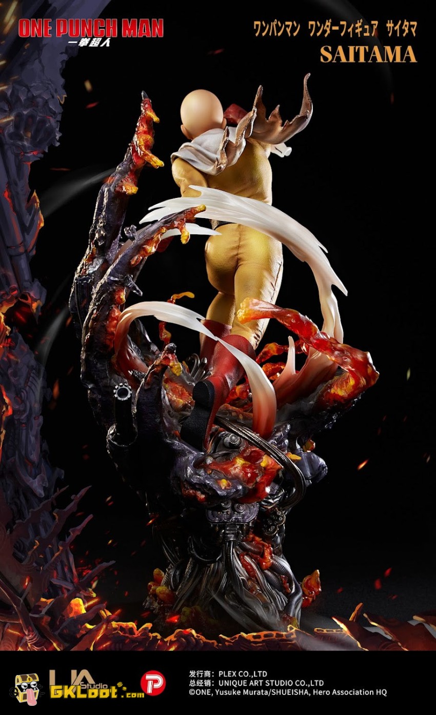 Unique Art Studio 1/6 One Punch Man Licensed Saitama Statue - View 3 Unique Art Studio 1/6 One Punch Man Licensed Saitama Statue - View 3