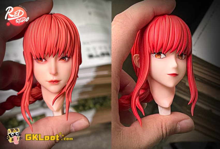 Red Studio Chainsaw Man Makima Statue - View 1 Red Studio Chainsaw Man Makima Statue - View 1