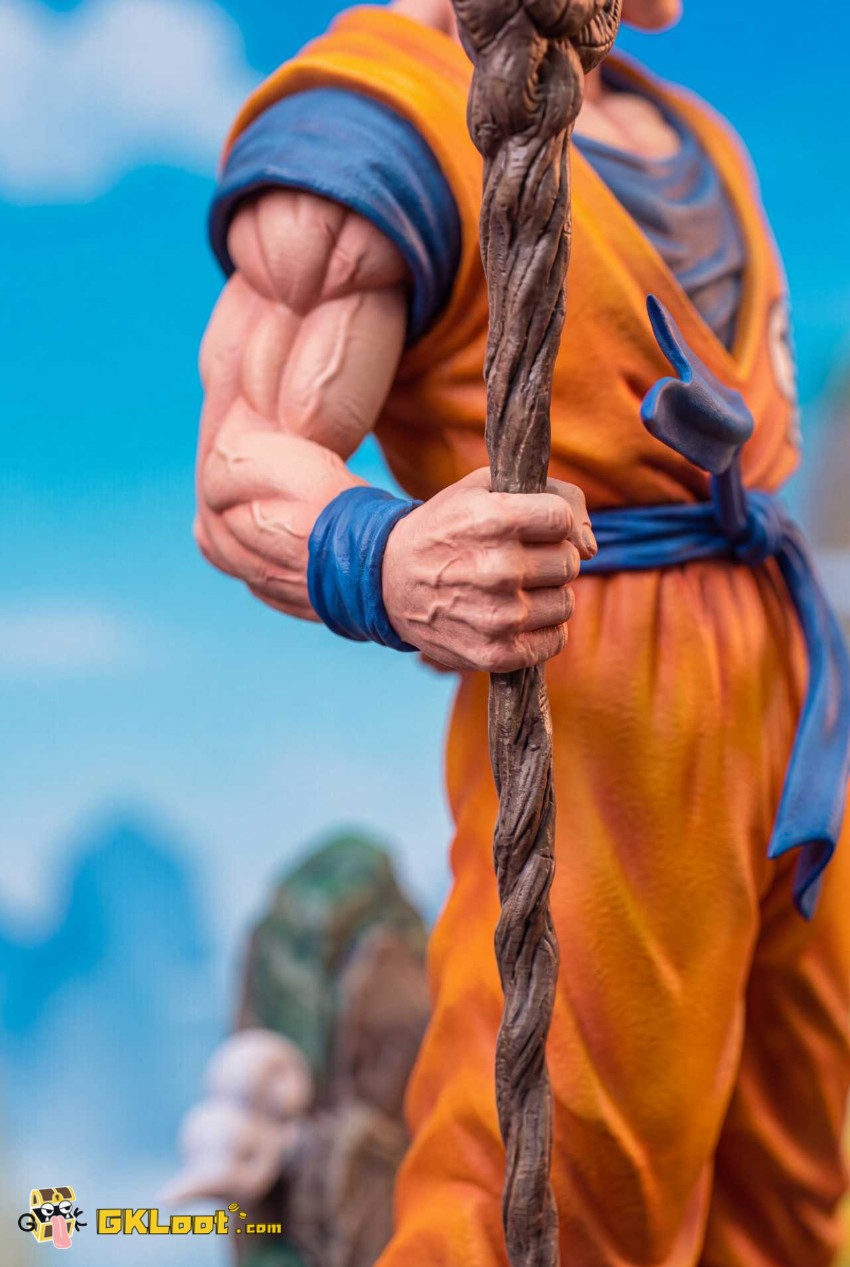Ran Yao Studio 1/6 Dragon Ball Son Goku Statue - View 10 Ran Yao Studio 1/6 Dragon Ball Son Goku Statue - View 10