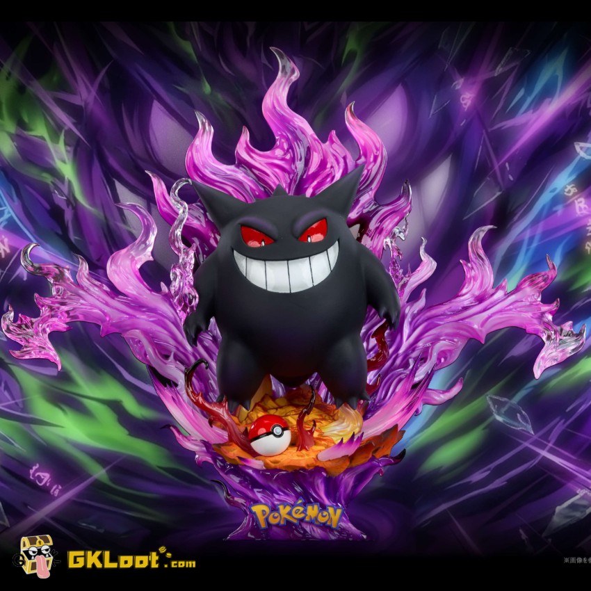 NTWO Studio Pokémon Gengar Statue - View 1 NTWO Studio Pokémon Gengar Statue - View 1