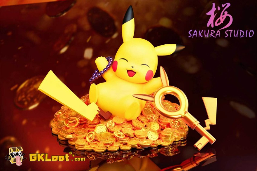 Sakura Studio Pokémon Pikachu Statue - View 4 Sakura Studio Pokémon Pikachu Statue - View 4