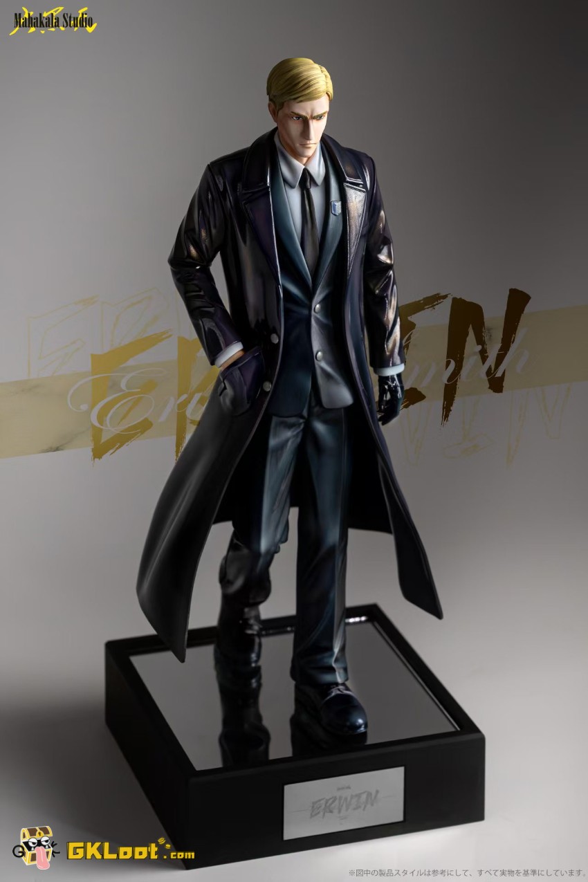 Mahakala Studio 1/6 Attack on Titan Levi Ackerman & Erwin Smith Statue - View 5 Mahakala Studio 1/6 Attack on Titan Levi Ackerman & Erwin Smith Statue - View 5