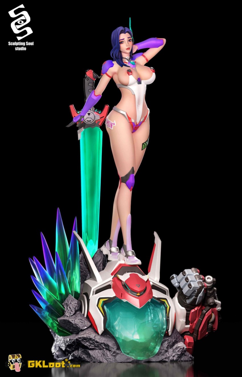 Sculpting Soul Studio 1/4 Overwatch Yuna Lee Statue - View 2 Sculpting Soul Studio 1/4 Overwatch Yuna Lee Statue - View 2