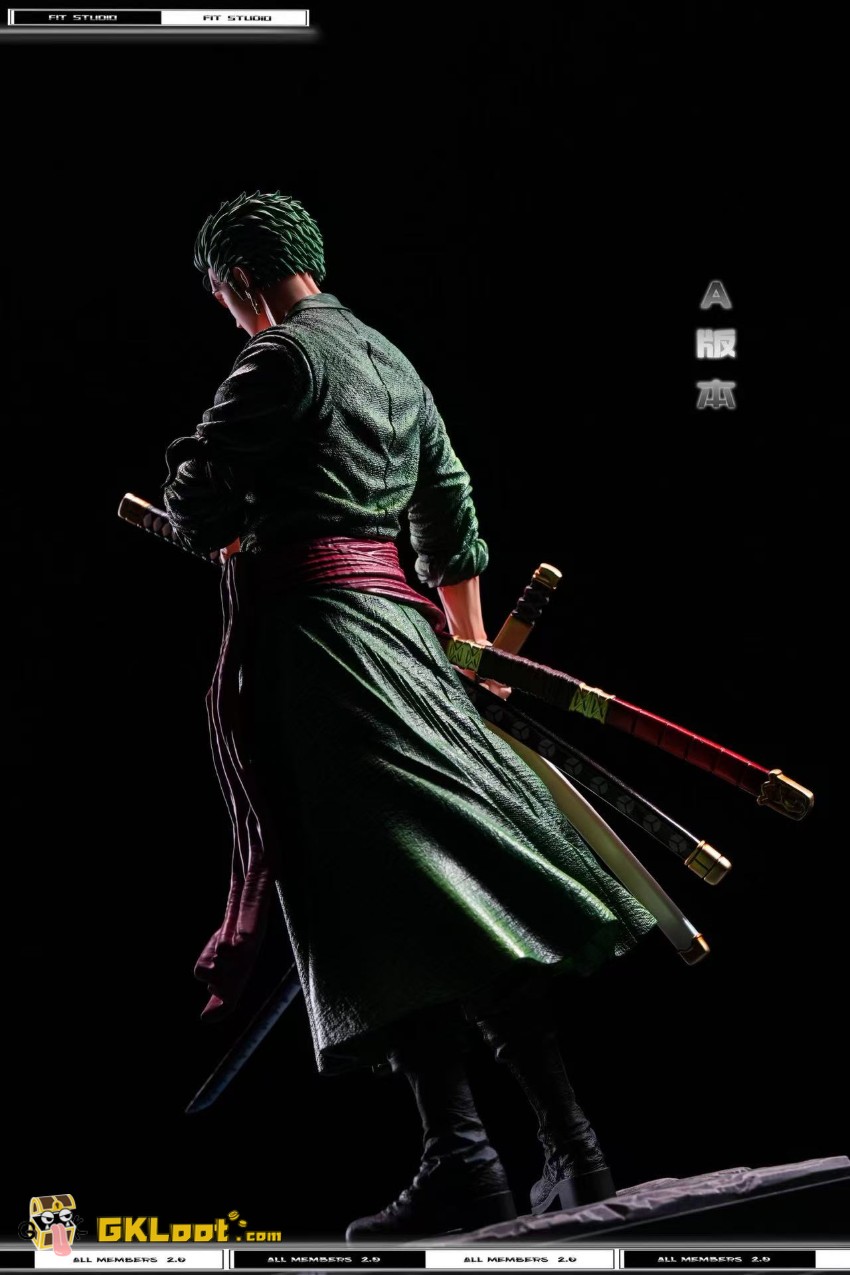 Fit Studio One Piece Roronoa Zoro Statue - View 7 Fit Studio One Piece Roronoa Zoro Statue - View 7