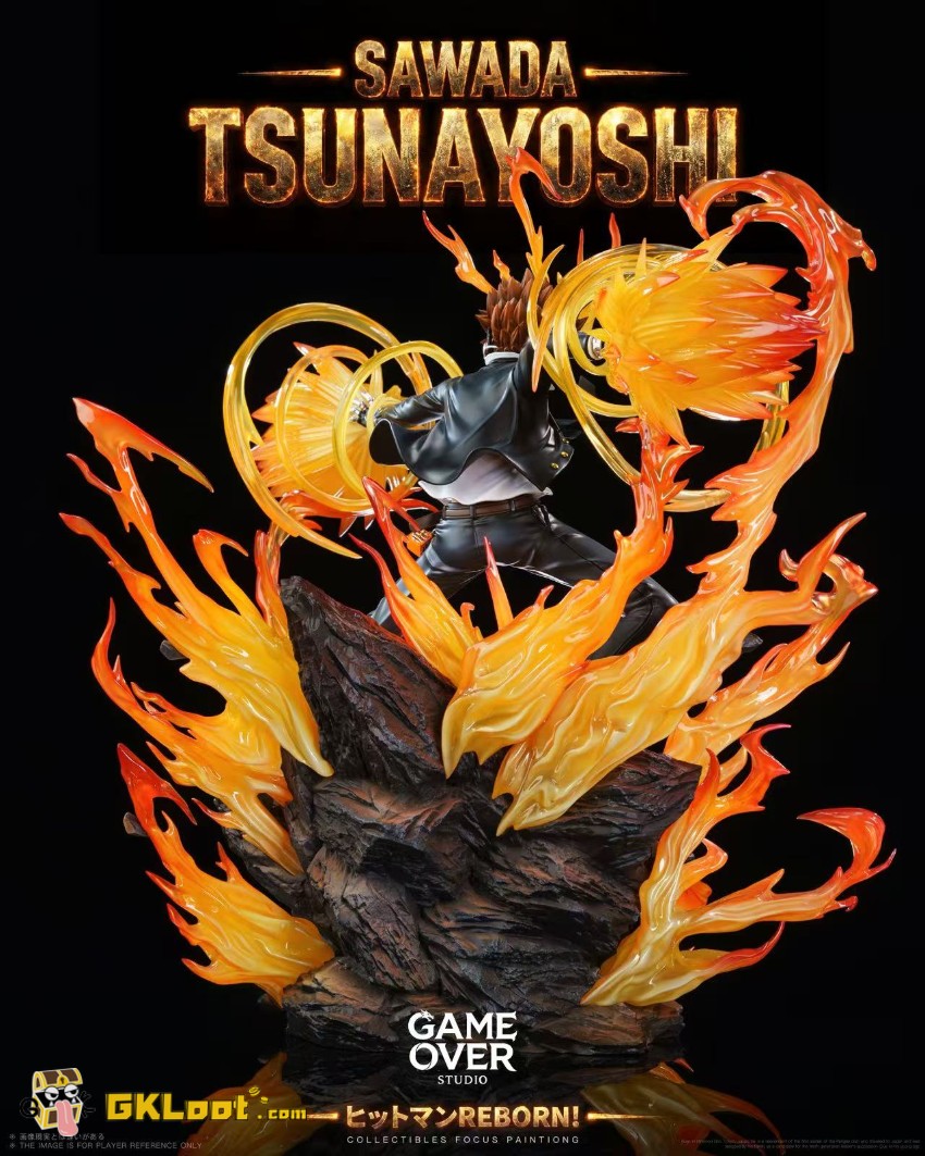 Game Over Studio 1/6 Katekyo Hitman Reborn Tsunayoshi Sawada Statue - View 3 Game Over Studio 1/6 Katekyo Hitman Reborn Tsunayoshi Sawada Statue - View 3