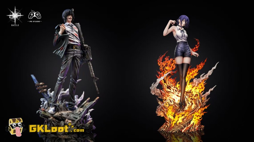 Dazzle & PG Studio 1/6 Chainsaw Man Reze Statue w/ LED - View 4 Dazzle & PG Studio 1/6 Chainsaw Man Reze Statue w/ LED - View 4