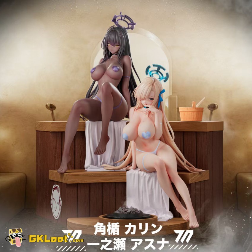 Ling Yue Studio 1/6 Blue Archive Kakudate Karin & Ichinose Asuna Statue - View 1 Ling Yue Studio 1/6 Blue Archive Kakudate Karin & Ichinose Asuna Statue - View 1