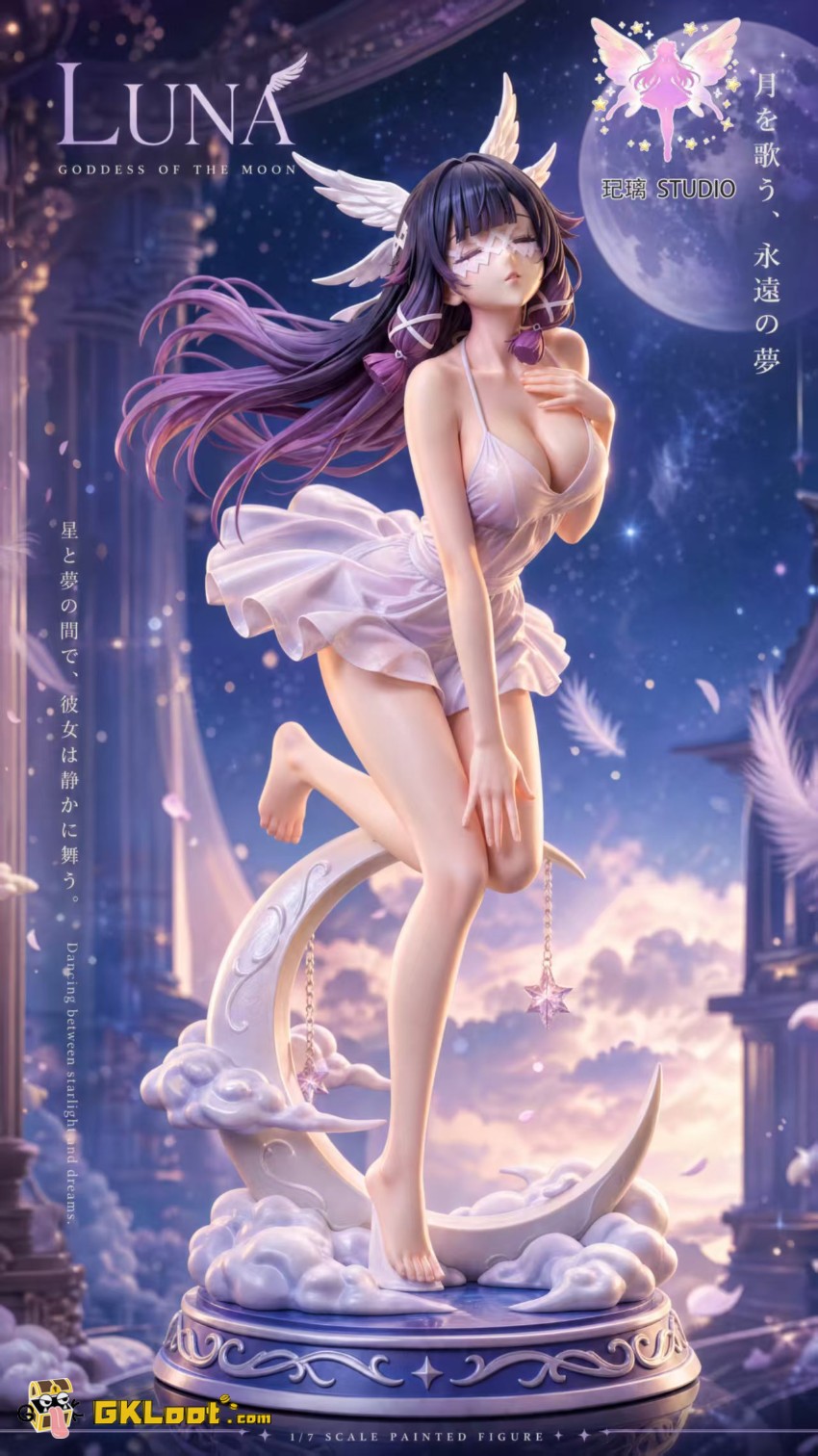 Qi Li Studio 1/6 Genshin Impact Columbina Hyposelenia Statue - View 3 Qi Li Studio 1/6 Genshin Impact Columbina Hyposelenia Statue - View 3