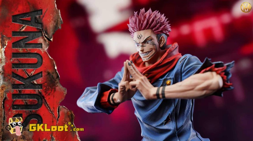 Young Money Studio 1/6 Jujutsu Kaisen Ryomen Sukuna Statue - View 9 Young Money Studio 1/6 Jujutsu Kaisen Ryomen Sukuna Statue - View 9