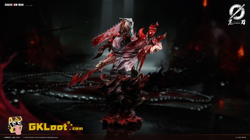 Dark Blade Studio 1/6 Chainsaw Man Denji Statue - View 5 Dark Blade Studio 1/6 Chainsaw Man Denji Statue - View 5