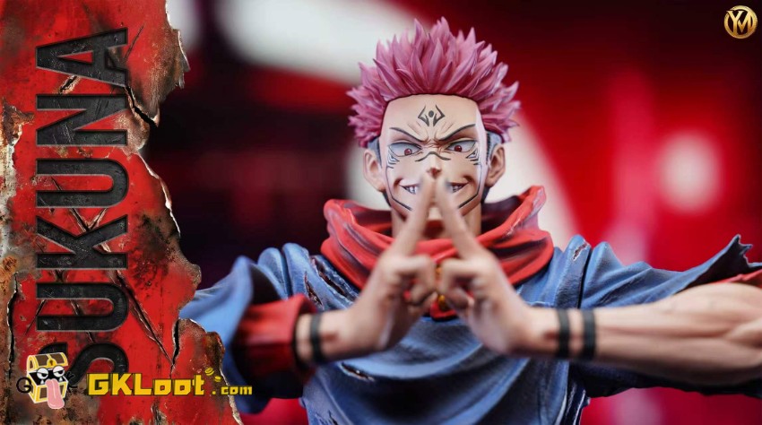 Young Money Studio 1/6 Jujutsu Kaisen Ryomen Sukuna Statue - View 3 Young Money Studio 1/6 Jujutsu Kaisen Ryomen Sukuna Statue - View 3