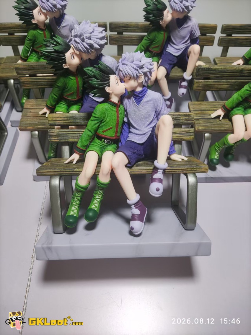 YI Studio 1/6 Hunter × Hunter Killua Zoldyck & Gon Freecss Statue - View 2 YI Studio 1/6 Hunter × Hunter Killua Zoldyck & Gon Freecss Statue - View 2