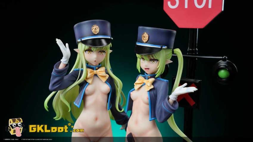 Genius Bee Studio Blue Archive Tachibana Hikari & Tachibana Nozomi Statue - View 3 Genius Bee Studio Blue Archive Tachibana Hikari & Tachibana Nozomi Statue - View 3