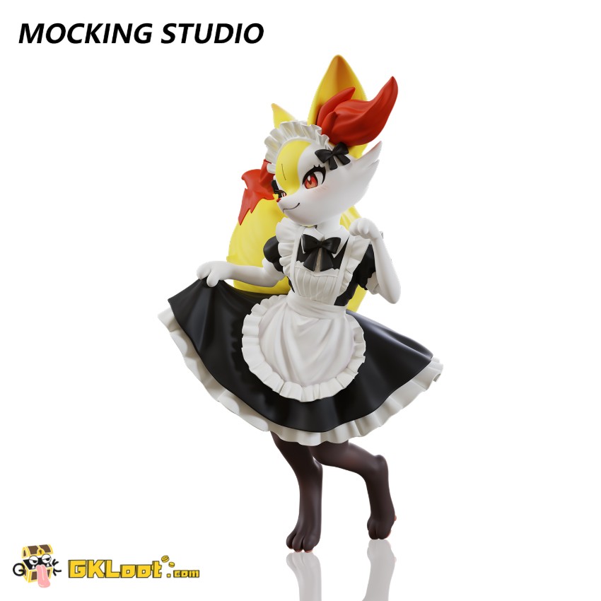 Mocking Studio 1/10 Pokémon Braixen Statue - View 16 Mocking Studio 1/10 Pokémon Braixen Statue - View 16