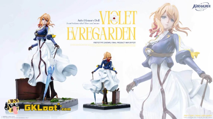 KiraKira studio 1/6 Violet Evergarden Violet Evergarden Statue - View 2 KiraKira studio 1/6 Violet Evergarden Violet Evergarden Statue - View 2