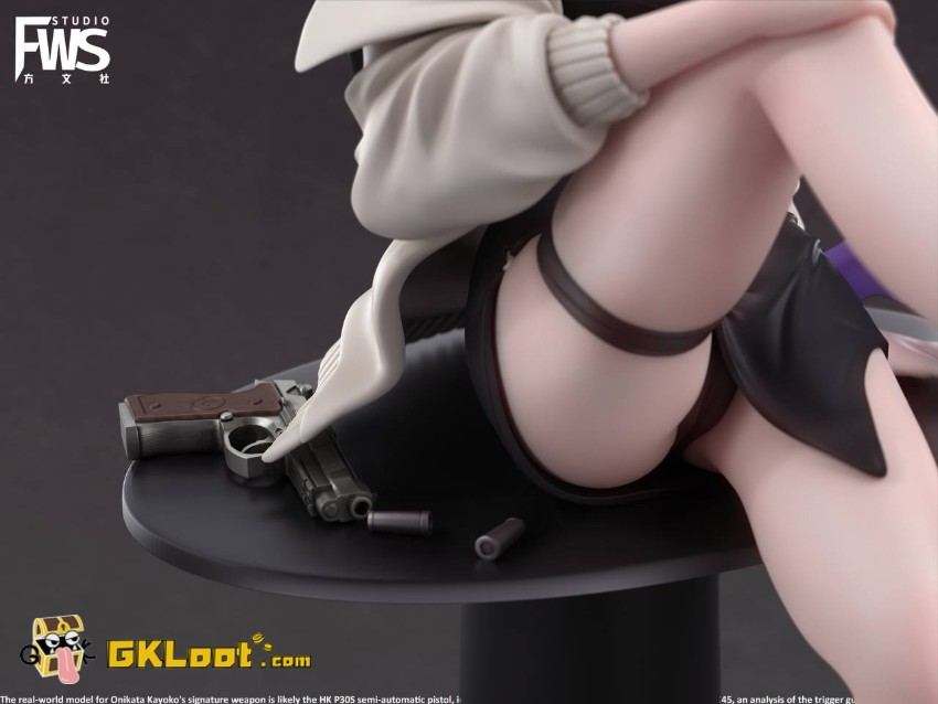 FWS Studio 1/6 Blue Archive Onikata Kayoko Statue - View 8 FWS Studio 1/6 Blue Archive Onikata Kayoko Statue - View 8