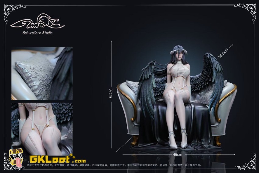 SakuraCore Studio 1/4 Overlord Albedo Statue - View 2 SakuraCore Studio 1/4 Overlord Albedo Statue - View 2