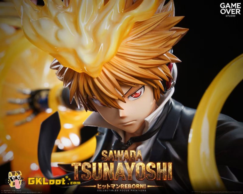 Game Over Studio 1/6 Katekyo Hitman Reborn Tsunayoshi Sawada Statue - View 7 Game Over Studio 1/6 Katekyo Hitman Reborn Tsunayoshi Sawada Statue - View 7