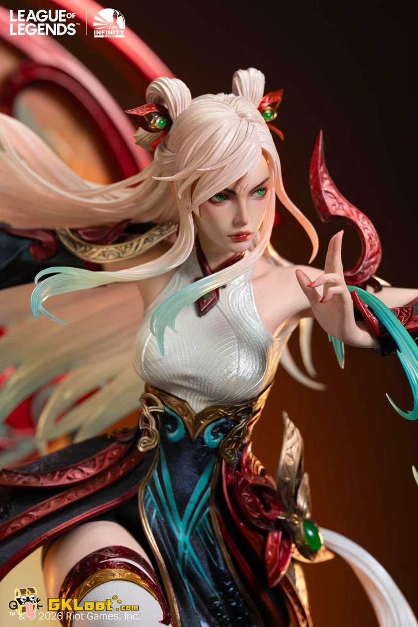 Infinity Studio 1/4 League of Legends Irelia Statue w/ LED - View 9 Infinity Studio 1/4 League of Legends Irelia Statue w/ LED - View 9