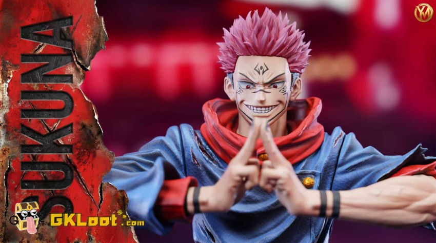 Young Money Studio 1/6 Jujutsu Kaisen Ryomen Sukuna Statue - View 4 Young Money Studio 1/6 Jujutsu Kaisen Ryomen Sukuna Statue - View 4