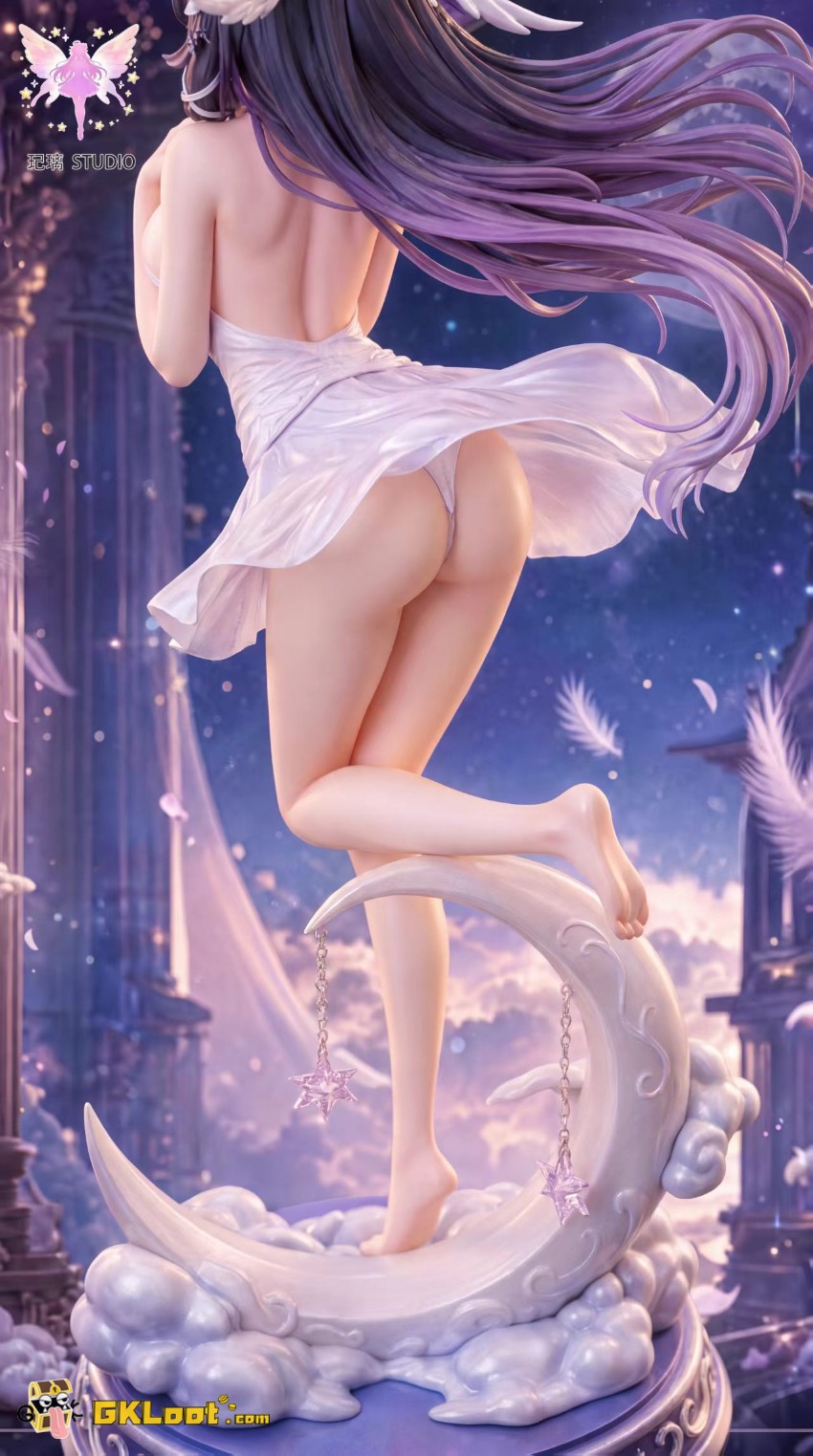 Qi Li Studio 1/6 Genshin Impact Columbina Hyposelenia Statue - View 6 Qi Li Studio 1/6 Genshin Impact Columbina Hyposelenia Statue - View 6