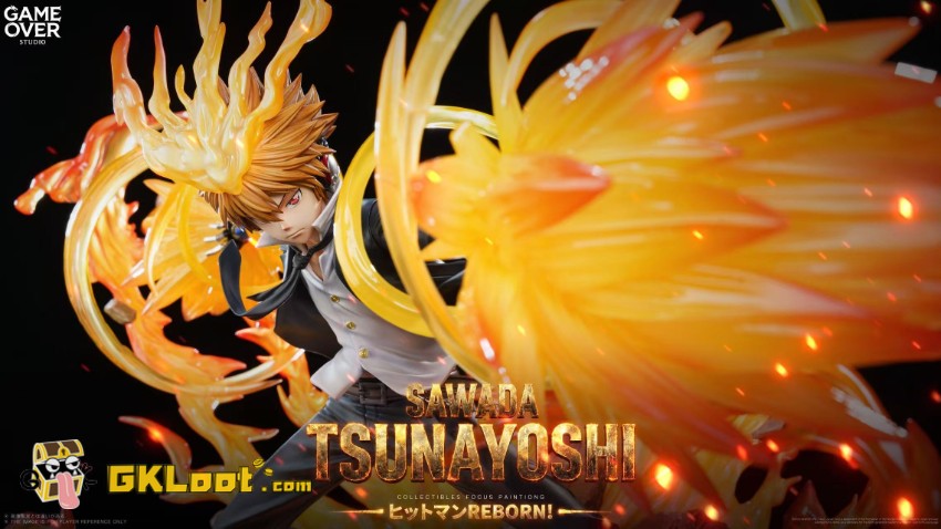 Game Over Studio 1/6 Katekyo Hitman Reborn Tsunayoshi Sawada Statue - View 9 Game Over Studio 1/6 Katekyo Hitman Reborn Tsunayoshi Sawada Statue - View 9